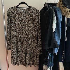 ZARA LEOPARD PRINT SHIFT